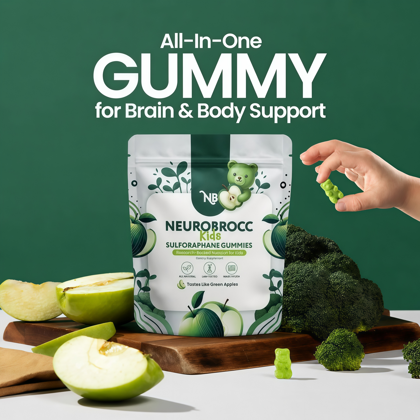Neurobrocc Kids Sulforaphane Gummies